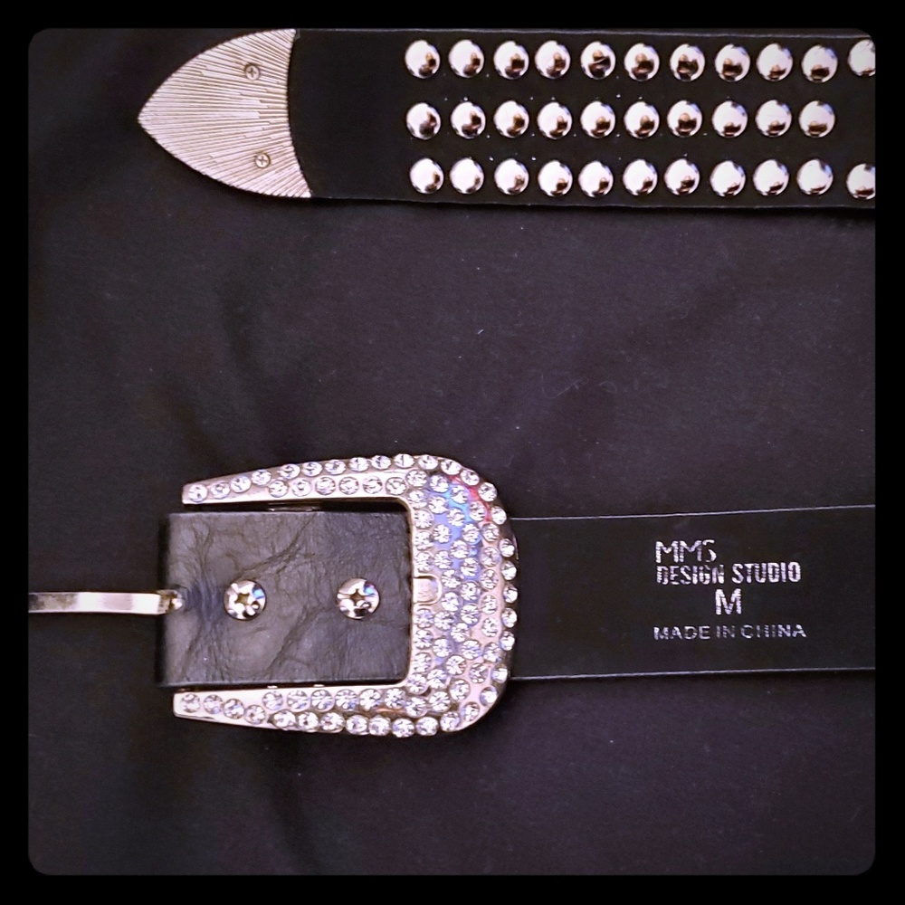Rhinestone belt